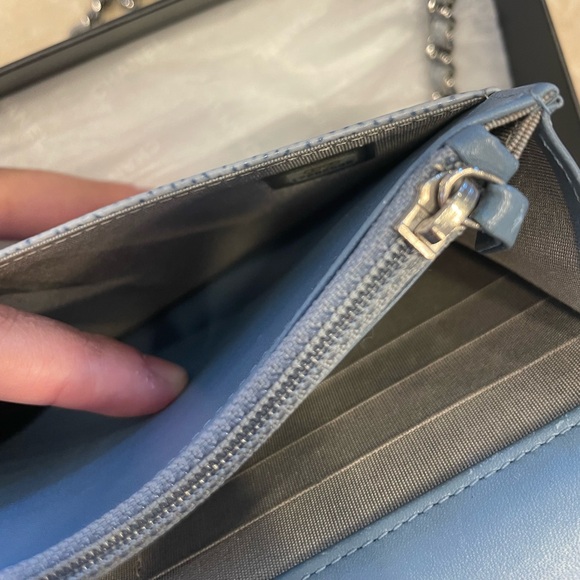 CHANEL
Light Blue Caviar Leather Timeless WOC Clutch Bag - Picture 12 of 16